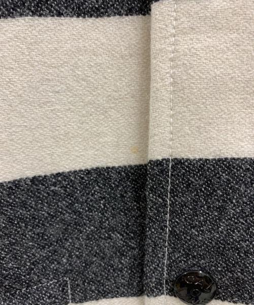 CAL O LINE（キャルオーライン）CAL O LINE (キャルオーライン) CAL O LINE　ブランケットジャケット レッド×ブラック サイズ:Mの古着・服飾アイテム
