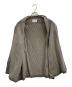 中古・古着 CAL O LINE (キャルオーライン) CAL O LINE　ストライプジャケット ブラック×ベージュ サイズ:M：5000円