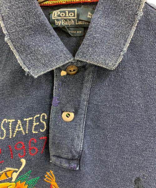 POLO RALPH LAUREN（ポロ・ラルフローレン）POLO RALPH LAUREN (ポロ・ラルフローレン) POLO RALPH LAUREN　ポロシャツ ネイビー サイズ:Mの古着・服飾アイテム