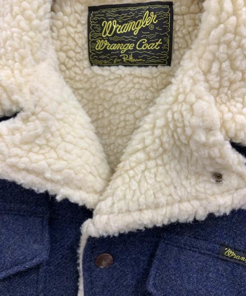 Wrangler（ラングラー）Wrangler (ラングラー) Wrangler　ボアジャケット ネイビー サイズ:Mの古着・服飾アイテム