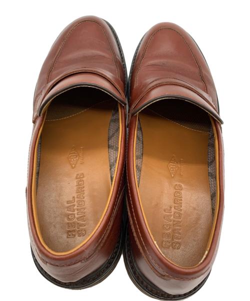 REGAL（リーガル）REGAL (リーガル) コインローファー ブラウン サイズ:25㎝の古着・服飾アイテム