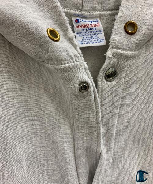 Champion REVERSE WEAVE（チャンピオン リバース ウィーブ）Champion REVERSE WEAVE (チャンピオン リバース ウィーブ) Champion REVERSE WEAVE　パーカー グレー サイズ:XLの古着・服飾アイテム
