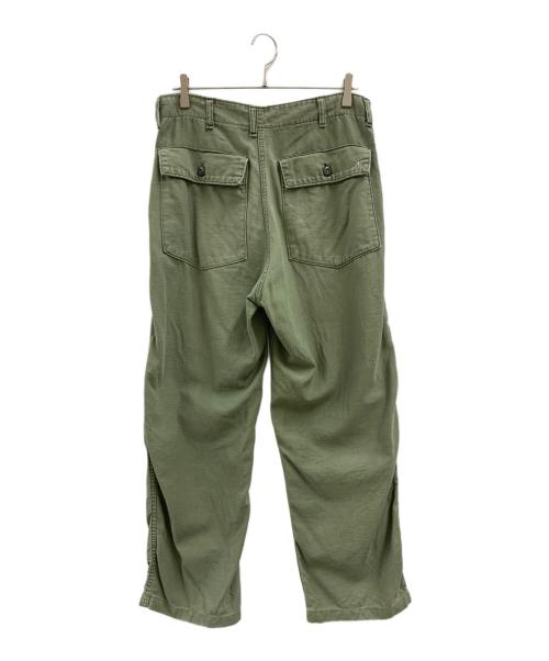 不明（フメイ）不明 (フメイ) ベイカーパンツ グリーン サイズ:34の古着・服飾アイテム