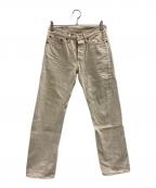 WAREHOUSE&COウエアハウス）の古着「WAREHOUSE&CO　デニムパンツ」｜ベージュ