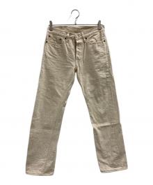 WAREHOUSE&CO（ウエアハウス）の古着「WAREHOUSE&CO　デニムパンツ」｜ベージュ