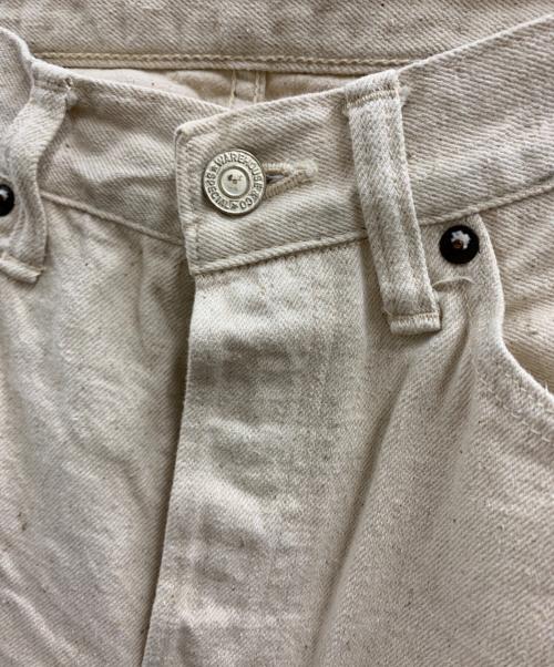 WAREHOUSE&CO（ウエアハウス）WAREHOUSE&CO (ウエアハウス) WAREHOUSE&CO　デニムパンツ ベージュ サイズ:W30の古着・服飾アイテム