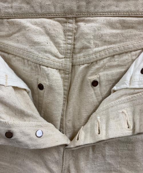 WAREHOUSE&CO（ウエアハウス）WAREHOUSE&CO (ウエアハウス) WAREHOUSE&CO　デニムパンツ ベージュ サイズ:W30の古着・服飾アイテム