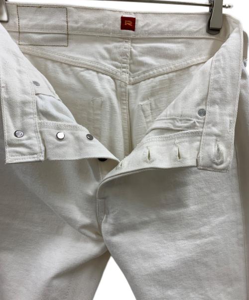 RESOLUTE（リゾルト）RESOLUTE (リゾルト) RESOLUTE　デニムパンツ ホワイト サイズ:W31×L31の古着・服飾アイテム