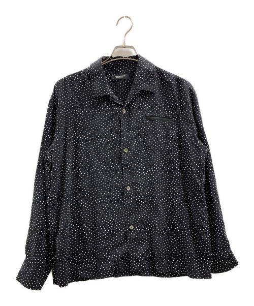 UNDERCOVER（アンダーカバー）UNDERCOVER (アンダーカバー) UNDERCOVER　長袖シャツ ブラック サイズ:1の古着・服飾アイテム