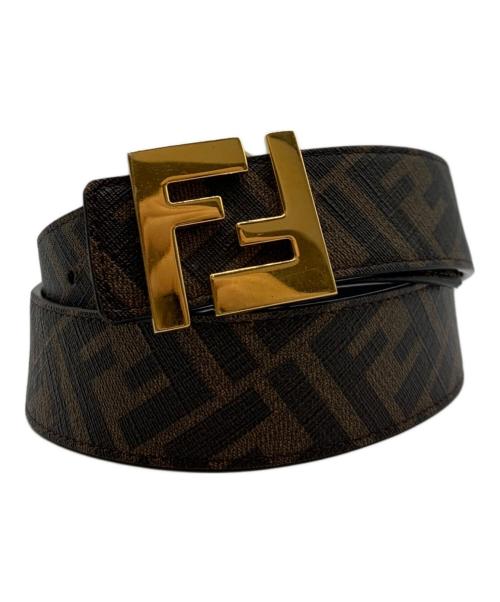 FENDI（フェンディ）FENDI (フェンディ) FENDI　ベルト ブラウンの古着・服飾アイテム