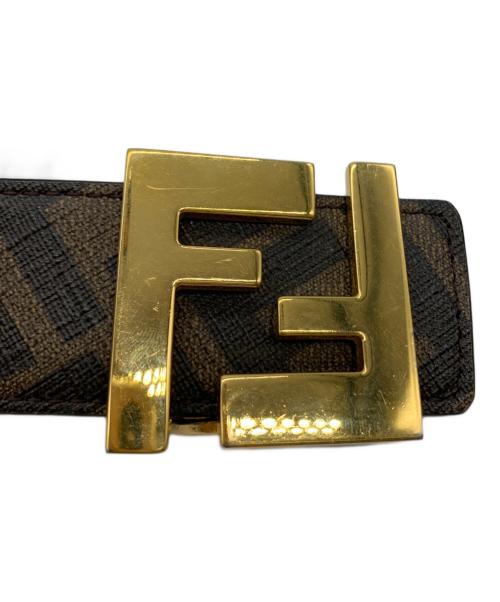 FENDI（フェンディ）FENDI (フェンディ) FENDI　ベルト ブラウンの古着・服飾アイテム