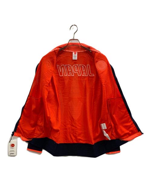 asics（アシックス）asics (アシックス) asics　ジャケット オレンジ サイズ:L 未使用品の古着・服飾アイテム