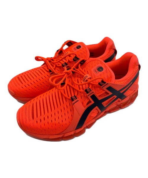 asics（アシックス）asics (アシックス) asics　ローカットスニーカー レッド サイズ:26の古着・服飾アイテム