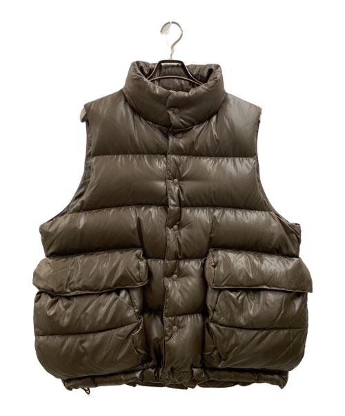 DAIWA PIER39（ダイワ ピア39）DAIWA PIER39 (ダイワ ピア39) DAIWA PIER39　ダウンベスト ダークブラウン サイズ:Mの古着・服飾アイテム