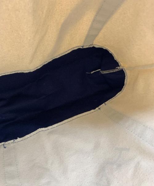 Noah（ノア）Noah (ノア) Noah　キャンバストートバッグ アイボリー×ネイビーの古着・服飾アイテム