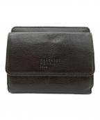 MARGARET HOWELL ideaマーガレット ハウエル アイディア）の古着「MARGARET HOWELL idea　3つ折り財布」｜ブラック