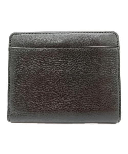 MARGARET HOWELL idea（マーガレット ハウエル アイディア）MARGARET HOWELL idea (マーガレット ハウエル アイディア) MARGARET HOWELL idea　3つ折り財布 ブラックの古着・服飾アイテム