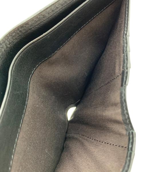 MARGARET HOWELL idea（マーガレット ハウエル アイディア）MARGARET HOWELL idea (マーガレット ハウエル アイディア) MARGARET HOWELL idea　3つ折り財布 ブラックの古着・服飾アイテム