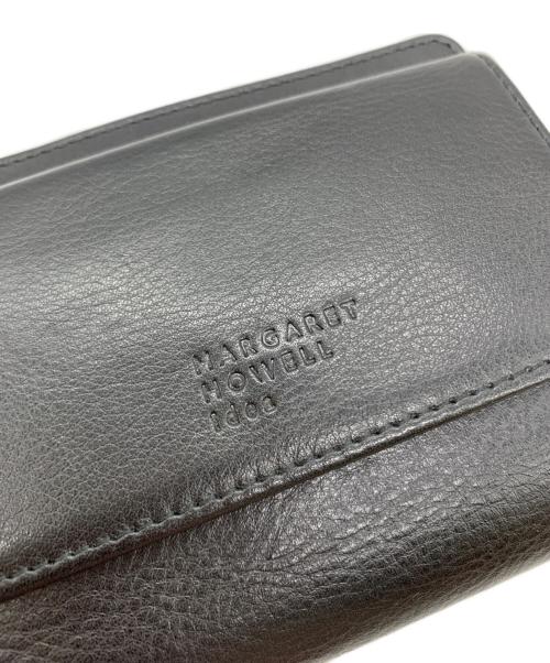 MARGARET HOWELL idea（マーガレット ハウエル アイディア）MARGARET HOWELL idea (マーガレット ハウエル アイディア) MARGARET HOWELL idea　3つ折り財布 ブラックの古着・服飾アイテム