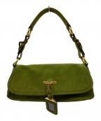 PRADAプラダ）の古着「PRADA　ハンドバッグ」｜グリーン