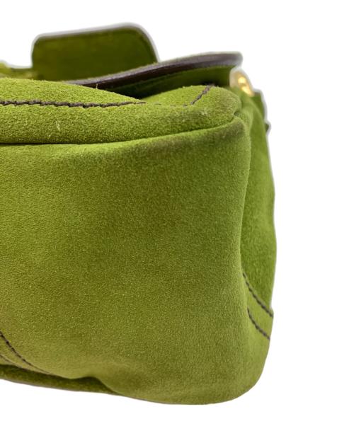 PRADA（プラダ）PRADA (プラダ) PRADA　ハンドバッグ グリーンの古着・服飾アイテム