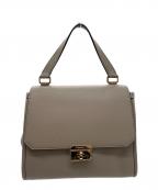 BALLYバリー）の古着「BALLY　ハンドバッグ」｜グレー