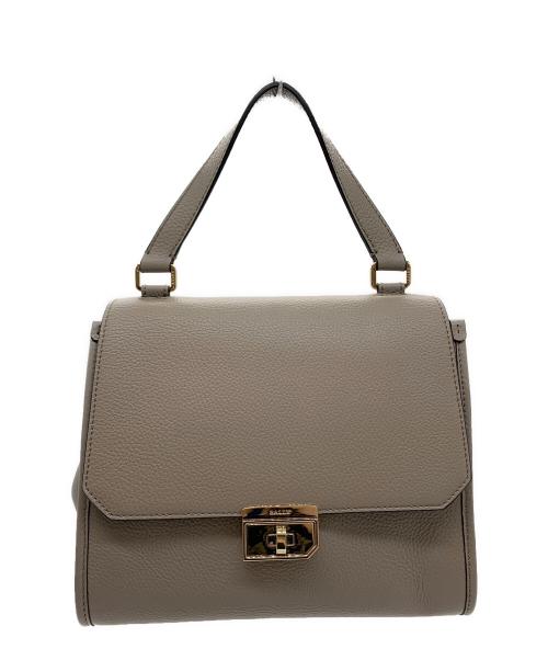 BALLY（バリー）BALLY (バリー) BALLY　ハンドバッグ グレーの古着・服飾アイテム