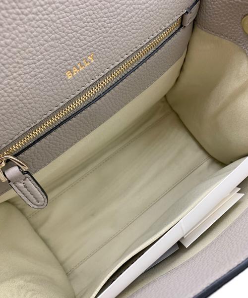 BALLY（バリー）BALLY (バリー) BALLY　ハンドバッグ グレーの古着・服飾アイテム