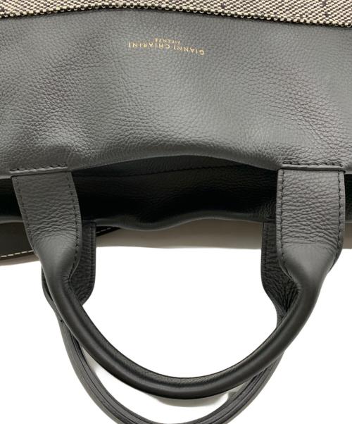 GIANNI CHIARINI（ジャンニ キアリーニ）GIANNI CHIARINI (ジャンニ キアリーニ) GIANNI CHIARINI　ショルダートートバッグ ブラックの古着・服飾アイテム
