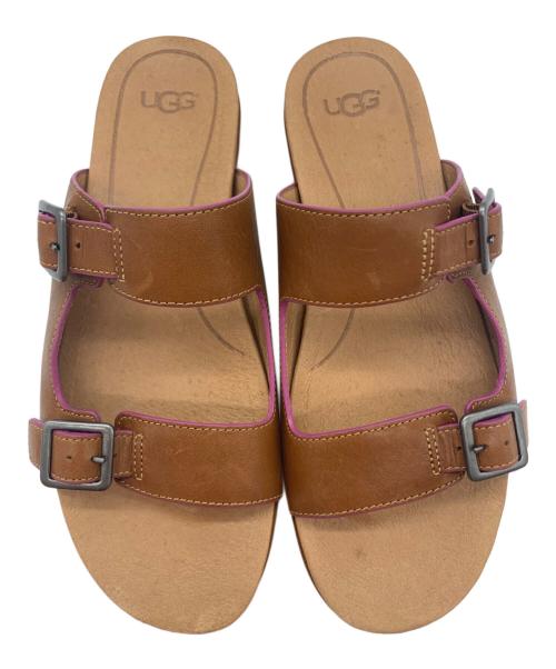UGG（アグ）UGG (アグ) UGG　サンダル ブラウン サイズ:25の古着・服飾アイテム