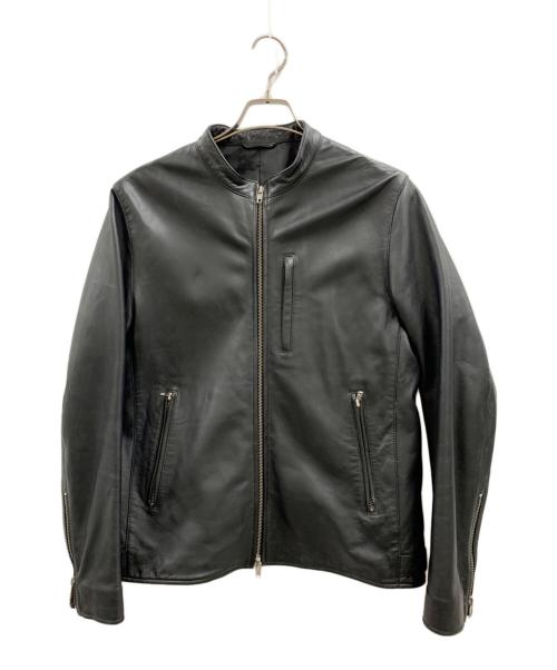 JOURNAL STANDARD（ジャーナルスタンダード）JOURNAL STANDARD (ジャーナルスタンダード) JOURNAL STANDARD　シングルライダースジャケット ブラック サイズ:Mの古着・服飾アイテム