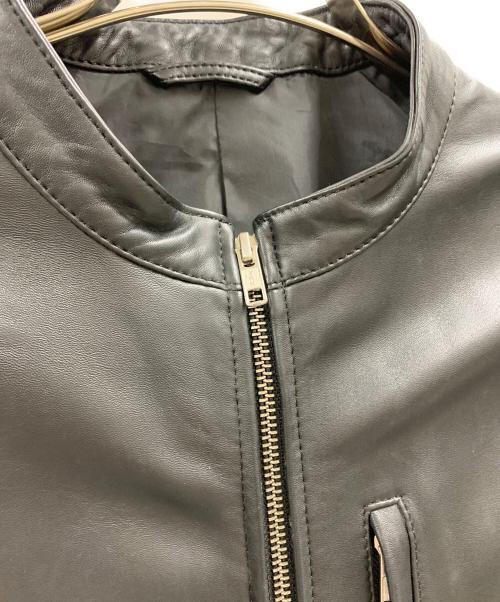 JOURNAL STANDARD（ジャーナルスタンダード）JOURNAL STANDARD (ジャーナルスタンダード) JOURNAL STANDARD　シングルライダースジャケット ブラック サイズ:Mの古着・服飾アイテム