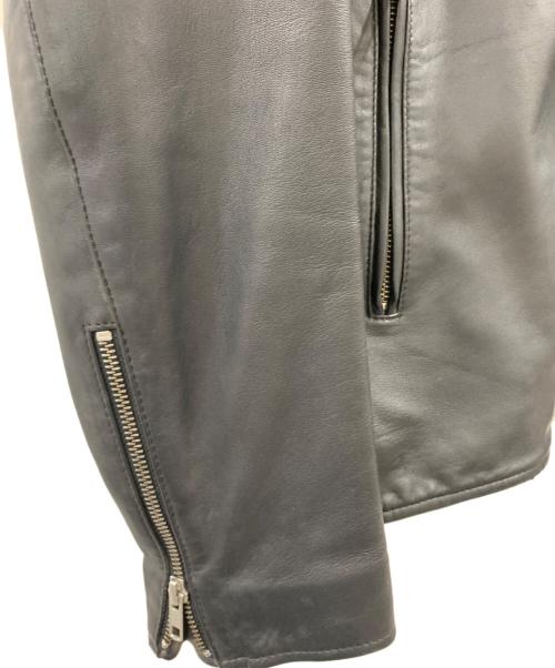 JOURNAL STANDARD（ジャーナルスタンダード）JOURNAL STANDARD (ジャーナルスタンダード) JOURNAL STANDARD　シングルライダースジャケット ブラック サイズ:Mの古着・服飾アイテム
