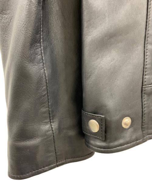 JOURNAL STANDARD（ジャーナルスタンダード）JOURNAL STANDARD (ジャーナルスタンダード) JOURNAL STANDARD　シングルライダースジャケット ブラック サイズ:Mの古着・服飾アイテム