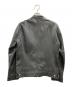 JOURNAL STANDARD (ジャーナルスタンダード) JOURNAL STANDARD　シングルライダースジャケット ブラック サイズ:M：7000円