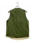 CAL O LINE (キャルオーライン) CAL O LINE　裏ボアベスト グリーン×ベージュ サイズ:M：6000円