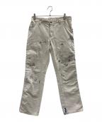 POLO RALPH LAURENポロ・ラルフローレン）の古着「POLO RALPH LAUREN　ペインターパンツ」｜アイボリー