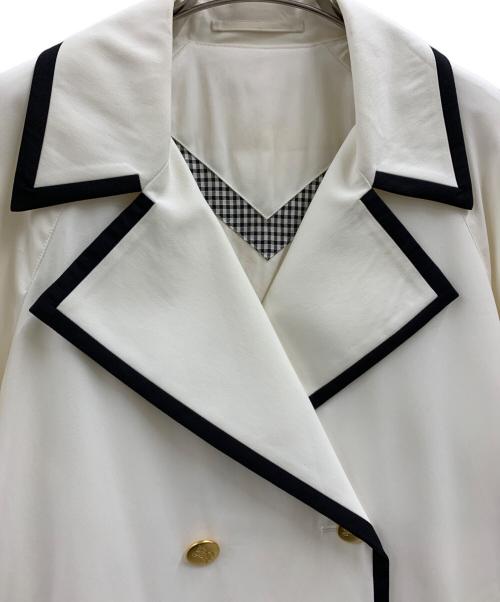 Burberry's（バーバリー）Burberry's (バーバリーズ) Burberry's　トレンチコート ホワイト サイズ:9ARの古着・服飾アイテム