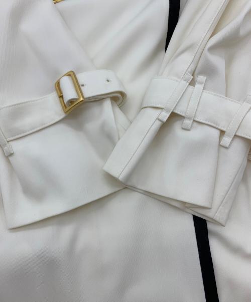 Burberry's（バーバリー）Burberry's (バーバリーズ) Burberry's　トレンチコート ホワイト サイズ:9ARの古着・服飾アイテム