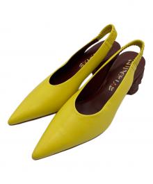 CAMPER LAB（カンペールラボ）の古着「camper lab　ミュール」｜イエロー×ブラウン