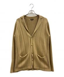 Paul Smith COLLECTION（ポールスミス コレクション）の古着「Paul Smith COLLECTION　ニットジャケット」｜ベージュ