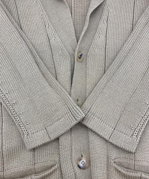 Paul Smith COLLECTION（ポールスミス コレクション）Paul Smith COLLECTION (ポールスミス コレクション) Paul Smith COLLECTION　ニットジャケット ベージュ サイズ:XLの古着・服飾アイテム