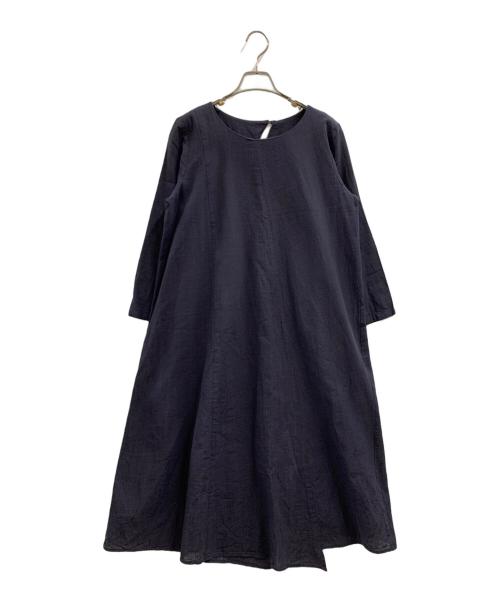 Pal'las Palace（パラスパレス）PAL'LAS PALACE (パラスパレス) PAL'LAS PALACE　半袖ワンピース ネイビー サイズ:FREEの古着・服飾アイテム