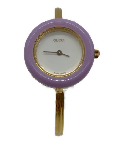 GUCCI（グッチ）GUCCI (グッチ) GUCCI　リストウォッチ ホワイトの古着・服飾アイテム