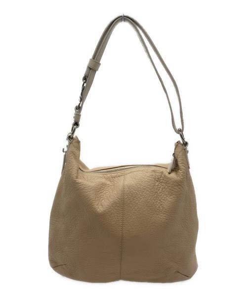 COACH（コーチ）COACH (コーチ) COACH　セミショルダーバッグ ベージュの古着・服飾アイテム
