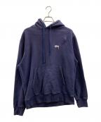 stussyステューシー）の古着「stussy　パーカー」｜ネイビー