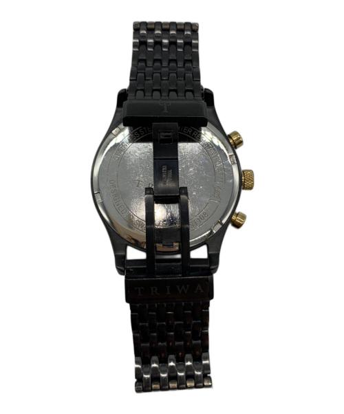 TRIWA（トリワ）triwa (トリワ) triwa lansen chrono 3 腕時計 ブラックの古着・服飾アイテム