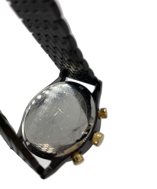 TRIWA（トリワ）triwa (トリワ) triwa lansen chrono 3 腕時計 ブラックの古着・服飾アイテム