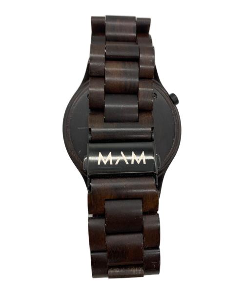 MAM（マム）MAM (マム) Volcano　腕時計 ダークブラウンの古着・服飾アイテム