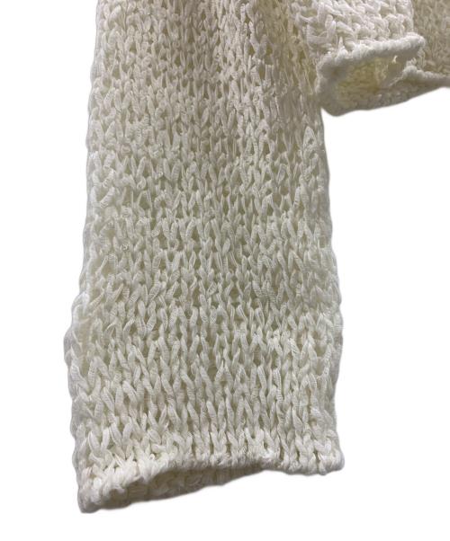 SLOBE IENA（スローブ イエナ）SLOBE IENA (スローブ イエナ) SLOBE IENA　薄手ニット ホワイト サイズ:FREE 未使用品の古着・服飾アイテム